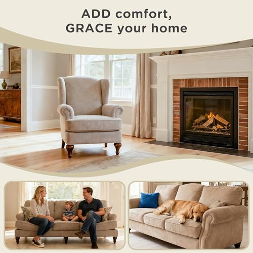 AddGrace High Density Upholstery Foam 4"x20"x20" Seat Replacement Padding