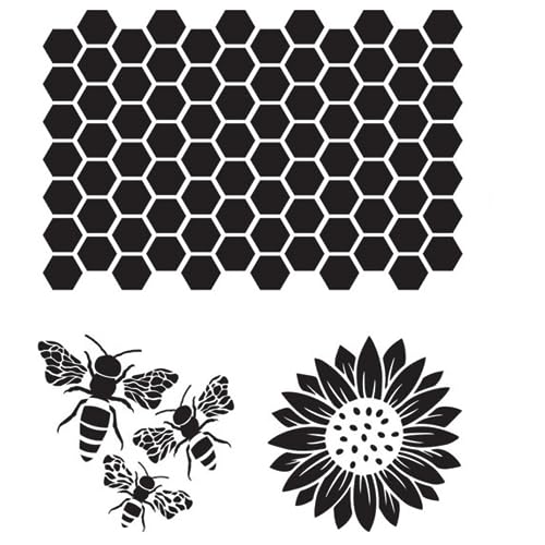 Dixie Belle Paint Company Stencil - The Bee's Knees - 16� x 20� - style: The Bee's Knees