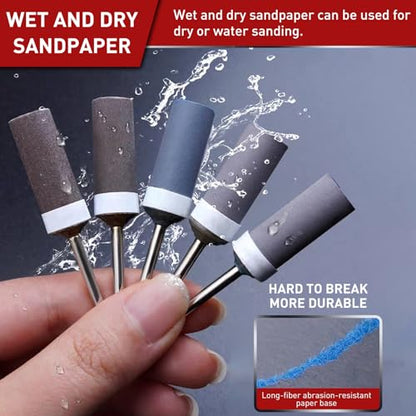 1500 Grit Sanding Stick,15 Pcs Sanding Drums for Dremel Rotary Tool - size: 1500 Grit