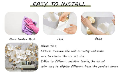 Jdayda Peel and Stick Wallpaper Illustration Beige Background - color: MURAL-306, size: 129" x 96"