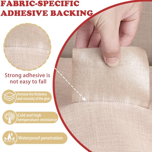 Gheeidau Linen Repair Tape 4x70 Inch Self-Adhesive Couch Patch Repair Fabric Patch for Furniture,Sofas,Cushion,Chairs,Bags,Linen Goods(Grey) - color: Grey