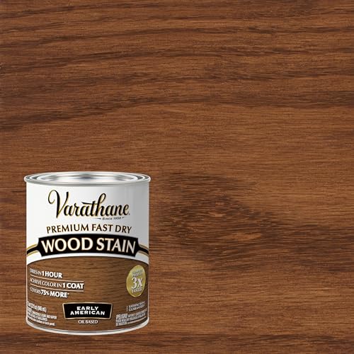 Varathane Premium Fast Dry Early American Wood Stain - color: Early American, size: 1 Quart (Pack of 1)