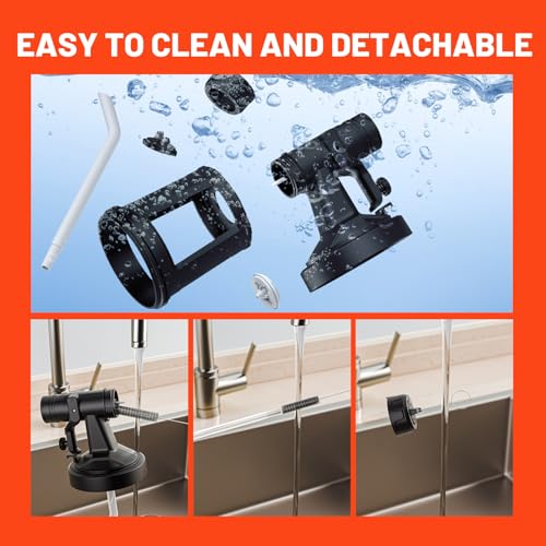 Litheli Cordless Paint Sprayer with 800W Brushless Motor, 20V 4.0Ah Battery, 3.5lbs Lightweight HVLP Paint Spray Gun, 1100ml/min High Power Electric Sprayer for House Painting, Furniture, Fence - style: U20-20V 4.0Ah