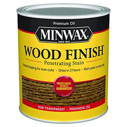 Minwax 70002444 Wood Finish, Provincial, 1 Quart - color: Provincial, size: 0.25 Gallon