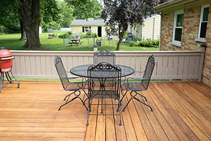 SaverSystems #1 Deck Premium Wood Stain - Semi-Transparent, Water Based, Sealer in One - 1 Gallon - color: Light Walnut, size: 1 Gallon