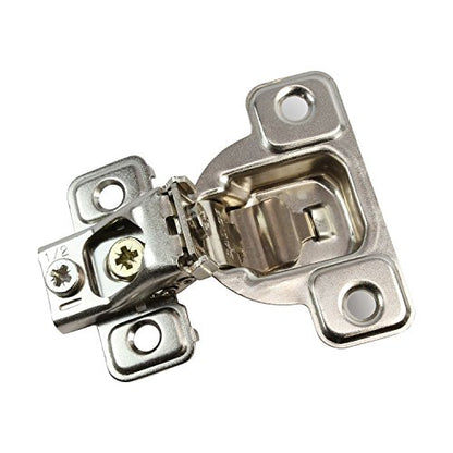 Salice 106 Degree Excenthree 1/2" Overlay Screw On Self Close Cabinet Hinge with 3 Cam Adjustment CSP3799XR (1)