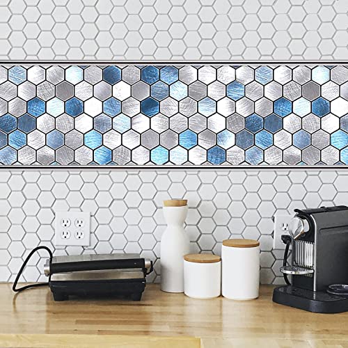 Art3dwallpanels Peel and Stick Trim, 10 Ft, Stainless Steel - color: Stainless Steel, size: 10 Feet