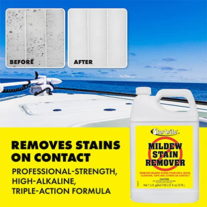 STAR BRITE Mold & Mildew Stain Remover + Cleaner - style: 128 Oz Gallon