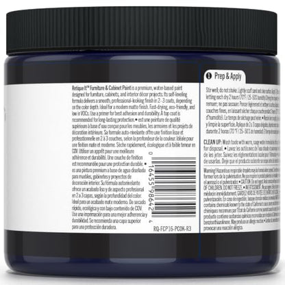 Retique It Furniture and Cabinet Paint - Paint for Cabinets, Dressers, Tables, Doors and DIY Home Decor Projects, Peacock, 16 oz