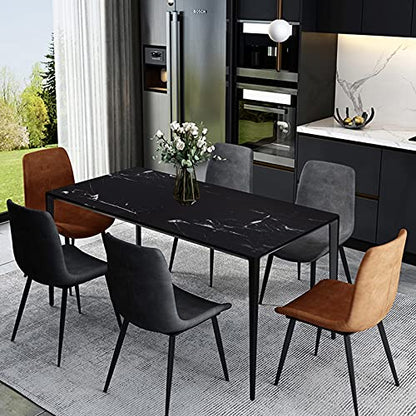 Marble Contact Paper Black Peel and Stick Wallpaper for Kitchen Countertop - color: Black/White, size: 17.7" x 196.8"