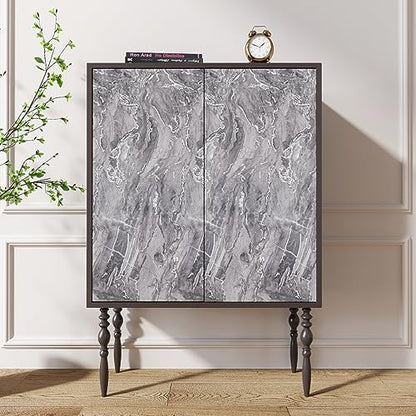 CRE8TIVE Matte Silver Grey Marble Contact Paper Peel and Stick Countertops Waterproof Slate Marble Wallpaper Removable Self Adhesive Marble Wall Paper for Bathroom Kitchen Counter Top Covers 12"x80" - color: Matte Silver Grey, size: 12" x 80"