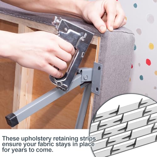 10 Pcs 24" Upholstery Tacks Strips Metal Galvanized Steel