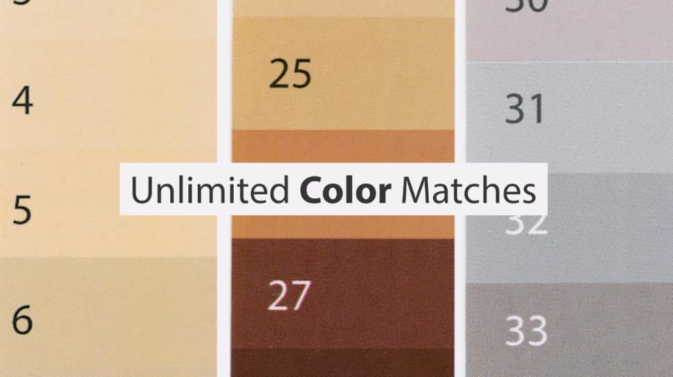 CalFlor FloorFix Mix2Match Hardwood & Laminate Repair Kit – 20 Color Formulas + Grain & Gloss Tools