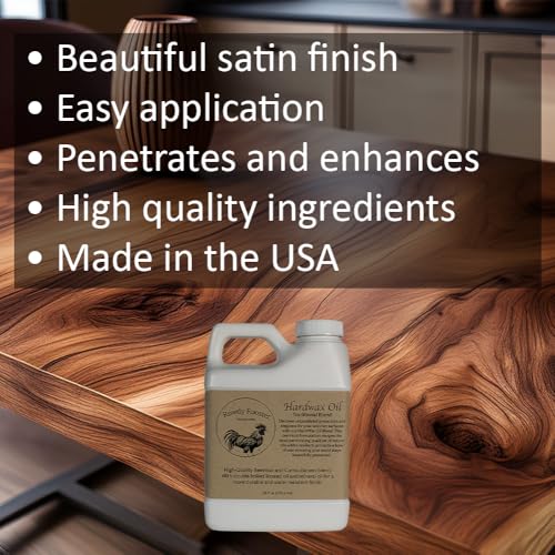 Traditional Hard Wax Oil - Mineral Oil, Hard Wax & Linseed Oil, 16 fl.oz