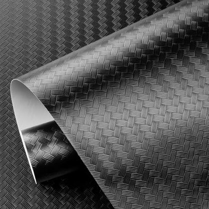 ReWallpaper Black Textured Wallpaper Peel and Stick Modern Embossed Basketweave Contact Paper for Cabinets Shelves Removable Vinyl Wall Covering for Walls Bedroom Bathroom Waterproof 17.7in x 6.5ft - size: 17.7in x 6.5ft