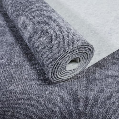 58" x 40" Chenille Fabric | Soft Luxury for Home Decor & Fashion | Crafting Cozy Comfort & Timeless Elegance (Dark Grey) - color: Dark Grey, size: 58''x40''