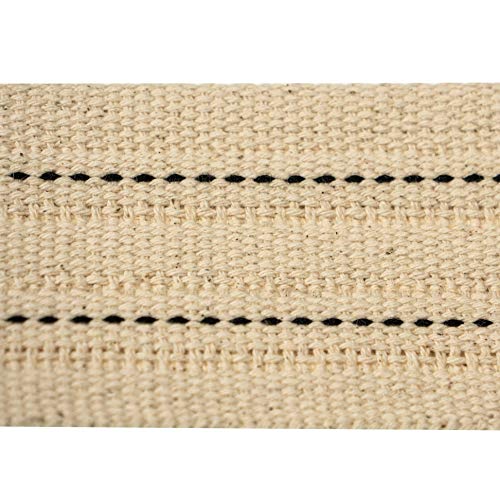 Cotton Strapping for Use As Soft Tie Down Strapping for Cotton Webbing Straps - 2 Inch Wide by 100 Foot Long Roll - size: 2 inches x 100 inches