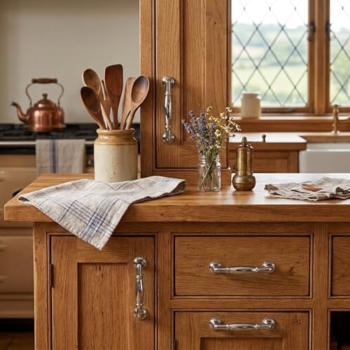 khtumeware 10 Pack 3-1/2 Inch(89mm) Polished Nickel Cabinet Pulls Heavy Duty Soild Cabinet Handles Kitchen Cabinet Hardware for Cupboard Drawer Handles - color: Polished Nickel, size: 3-1/2"(89mm)Hole Center