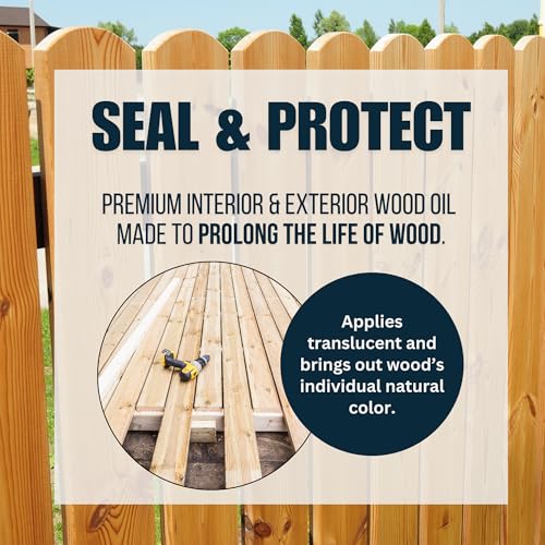 Presidential Shingle Oil - Indoor & Outdoor Clear Wood Sealer (5 Gallon) - size: 5 Gallon Pail