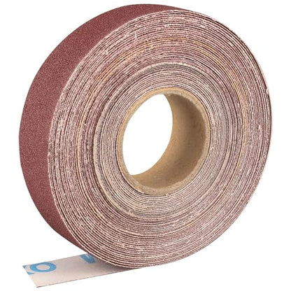 Emery Cloth Roll 100 Grit, 1 Inch x 33 Feet Heavy Duty Sandpaper - size: 10 meters, style: 100 Grit
