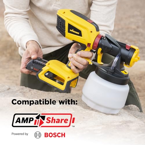 Wagner Spraytech FLEXiO 3550 18V Cordless HVLP Paint & Stain Sprayer - size: FLEXiO 3550