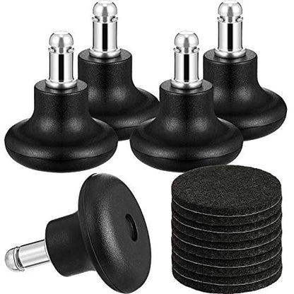Outus 5 Pieces Bell Glides Replacement Office Chair Wheels Stopper