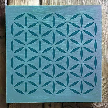 Stencil1 x 6-inch Stencil-Moroccan Petal - color: Moroccan Stencil 5.75" x 6"