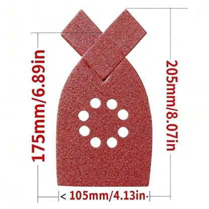 30pcs 600 Grit Sanding Pads Large Mouse Detail Sander Sandpaper 8 Holes Hook and Loop Mouse Sander Pads for Black and Decker KA220G KA230 Mega Mouse Cyclon Sandstorm Craftsman Sanding Sheets - style: 30pcs 600 Grit