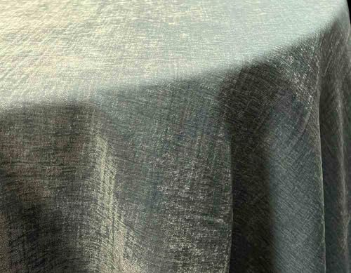 Ice Blue Chenille Soft Velvet Fabric, 118 Inch. in Width, Ideal Material for Upholstery Coaches and Chairs, Drapery, Pillows, Slipcovers, Tablecloths, Sewing, Arts & Crafts Etc - Sample/Swatch - color: Ice Blue, size: Sample 3x3 Inch
