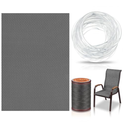 SmoothNovelty 3 Pcs Dark Gray Patio Chair Replacement, 59 x 79 Inch - color: Dark Gray, size: 59 x 79 Inch