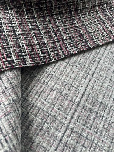 OctoRose Thick Linen Purple, 1 Yard (36x59 inch) Upholstery Sewing Fabrics for Sofa, Futon, Box Cushion, Daybed Mattress, Bench, Ottoman Cut by The Yard (Linen-Purple, 1 Yard) - color: Linen-purple