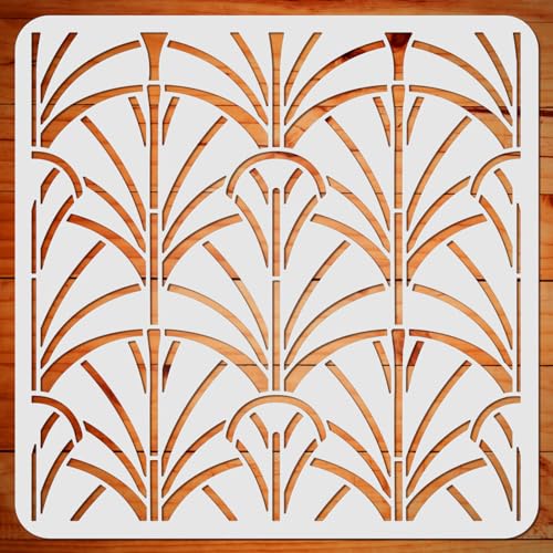ORIGACH 11.8×11.8 inches Outline Furniture Stencil for Painting - color: Outline Furniture