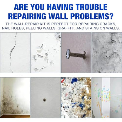 Wall Repair Paste Tube,Drywall Patch Repair Kit, Plaster & Hole Repair