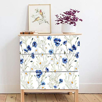 Self-Adhesive Dresser Sticker, Peel and Stick Furniture Stickers/Decals, Removable Furniture Skin (009, MALM)… - color: Md009, size: MALM