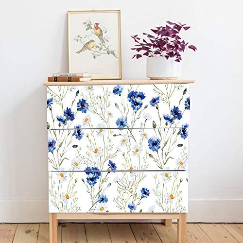 Self-Adhesive Dresser Sticker, Peel and Stick Furniture Stickers/Decals, Removable Furniture Skin (009, MALM)… - color: Md009, size: MALM