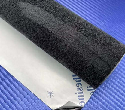 Velvet Rectangular Repair Patch, Self-Adhesive Flannel Fabric Patch, Multi Colors, Microfiber Patch Used to Patch Sofas, Car Seats, Handbags, Jacket Holes and Tears (Black Gray,10x20cm) - color: Black Gray, size: 10x20cm