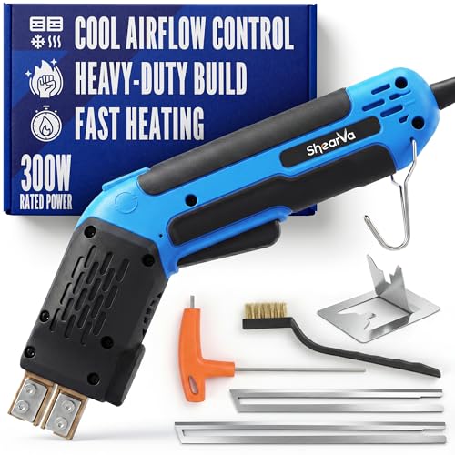 300W Electric Hot Knife Foam Cutter – Heavy-Duty Air-Cooled Styrofoam Cutting Tool Kit with Blades & Accessories for EPS, XPS, PU, KT Board & Sponge | DIY & Crafts