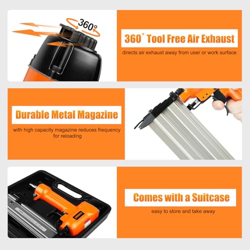 F50A Pneumatic Brad Nailer Trim Work