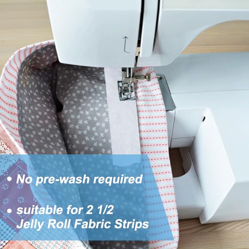 Cotton Blend Batting Rolls - 2 1/4 in x 50 Yard Total 150 Yard Jelly Roll Rug & Quilt Batting for Upholstery