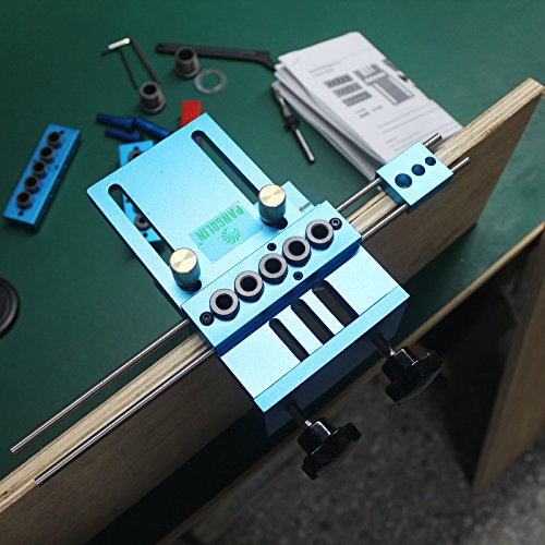 PANGOLIN Dowel Jig Kit Adjustable Doweling Jig Set with 6/8/10mm Drilling
