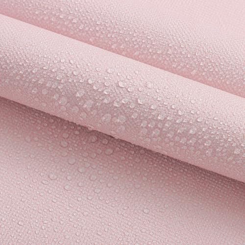 Pink Peel and Stick Wallpaper Grasscloth Paper 15.7in x 118.1in - color: Pink, size: 15.7" x 118.1"