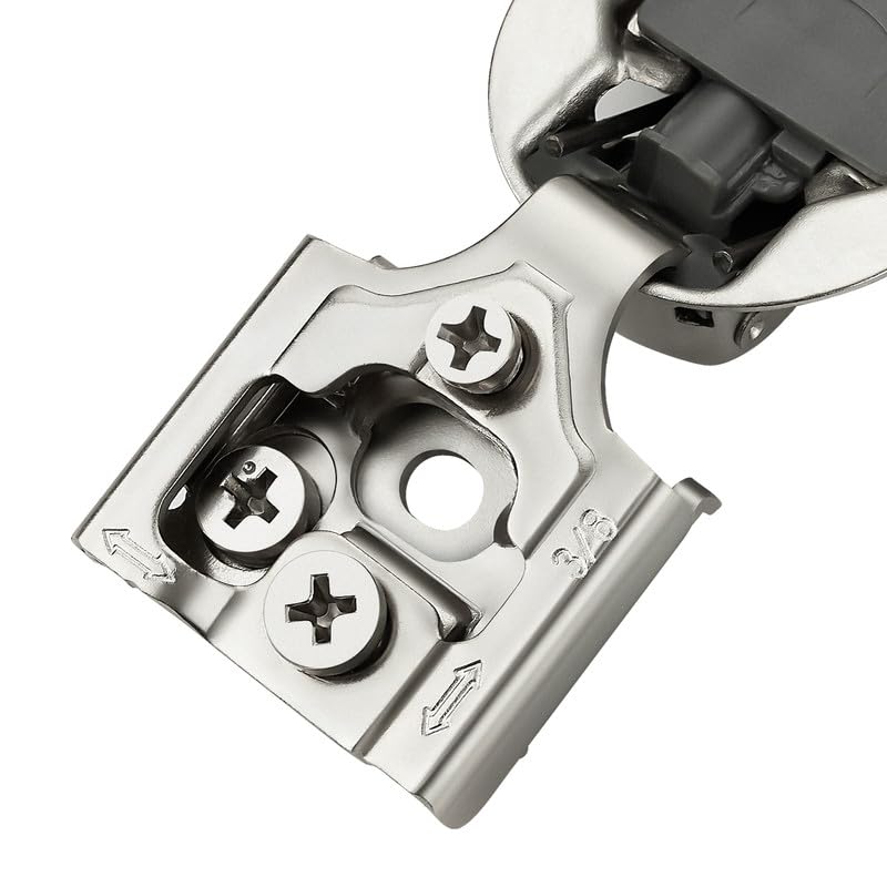 Ravinte 3/8 Inch Overlay Soft Close Hinge Kitchen Cabinet Hinges 50 Pack - size: 3/8 inch Overlay