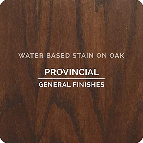 General Finishes Water Based Wood Stain, 1 Quart, Provincial - color: Provincial, size: 1 Quart