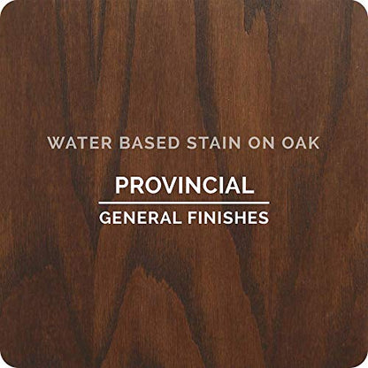 General Finishes Water Based Wood Stain, 1 Pint, Provincial - color: Provincial, size: 1 Pint