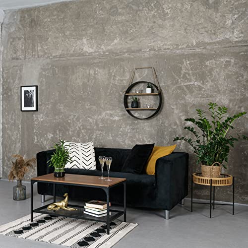 Velvet Klippan Loveseat Cover Klippan Couch Cover Removable Slipcover-Black - color: Velvet-black, size: Velvet