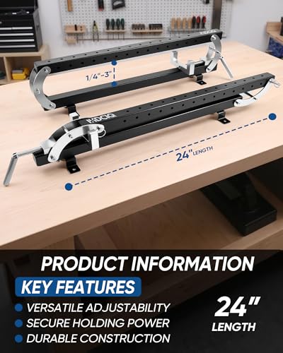 Parallel Clamps for Woodworking, 24", 2-Pack