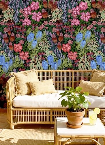 Peel and Stick Wallpaper, Green Contact Paper for Cabinets/Kitchen/Bathroom - size: 17.3" x 118"