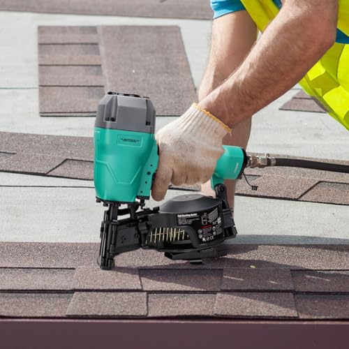 DOTOOL Roofing Nailer CN45C, 15 Degree Roofing Nail Gun