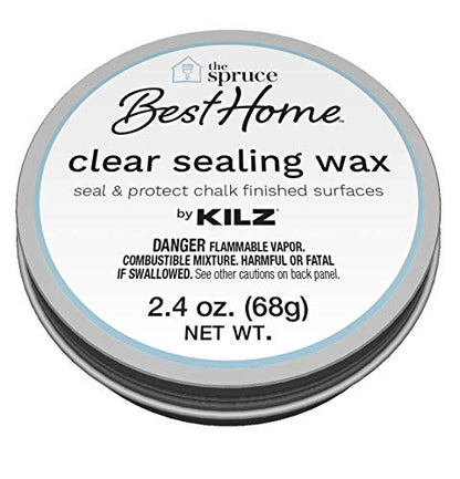 Kilz S644032 Sealing Painted Surfaces, 2.4 oz, Clear Wax