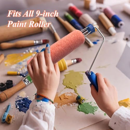 Foam Roller with 18 Paint Rollers